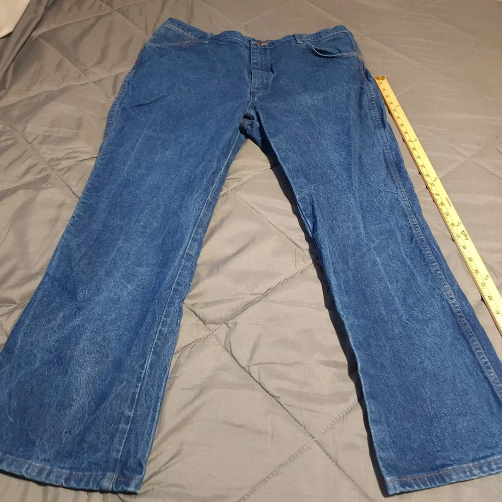 Vintage Wrangler 945NAV Cowboy Cut Jeans 42x30 Actual 40x29.5 USA Bootcut